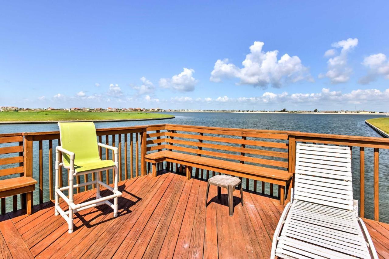 Waterfront Corpus Christi Townhome With Pool And Dock! Eksteriør bilde